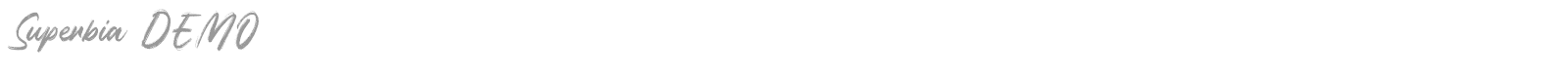 Superbia font preview